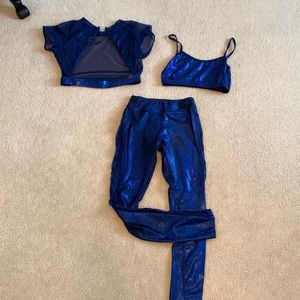 Ingenue iridescent mesh insert set